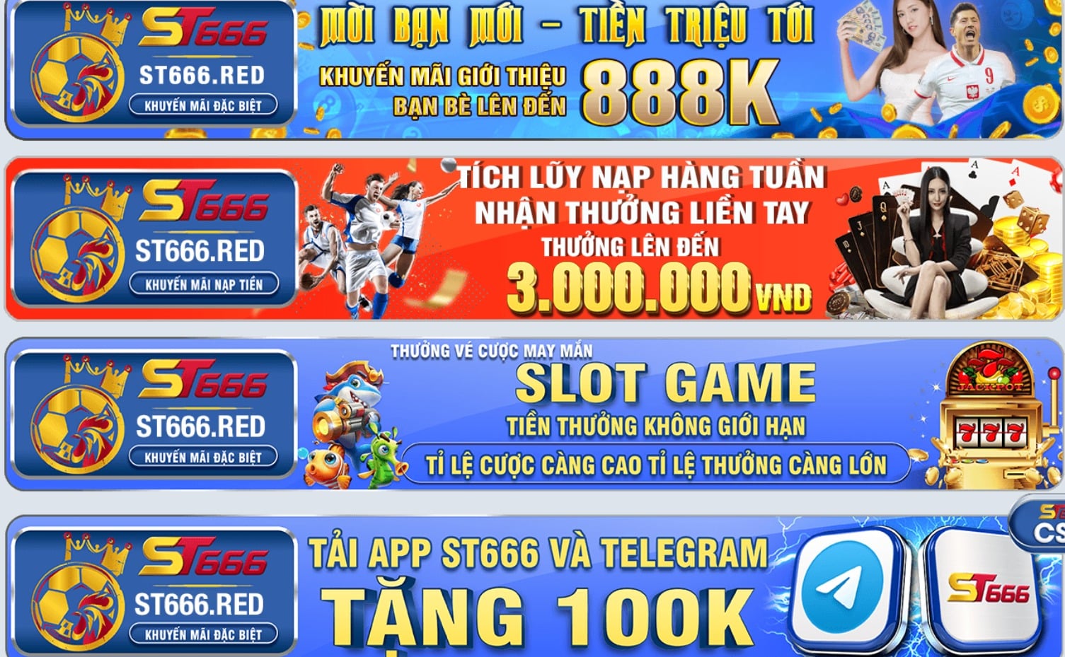 Tổng Hợp Các Chương Trình Khuyến Mãi St666 Dành Cho Newbie